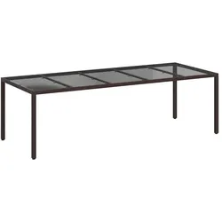 vidaXL, Gartentisch + Balkontisch, Dea (250 x 100 x 75 cm)