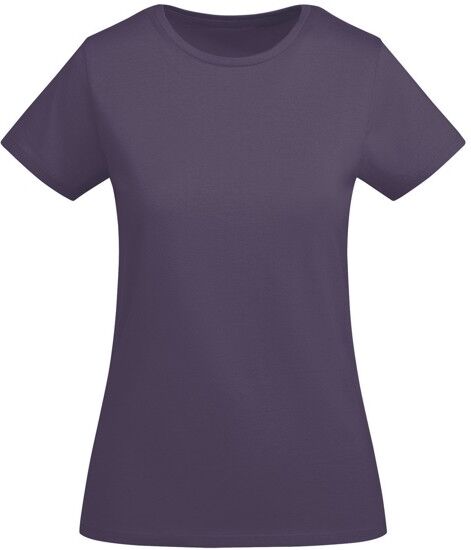 T-shirt femme à personnaliser en coton biologique Breda Woman XXL LILA