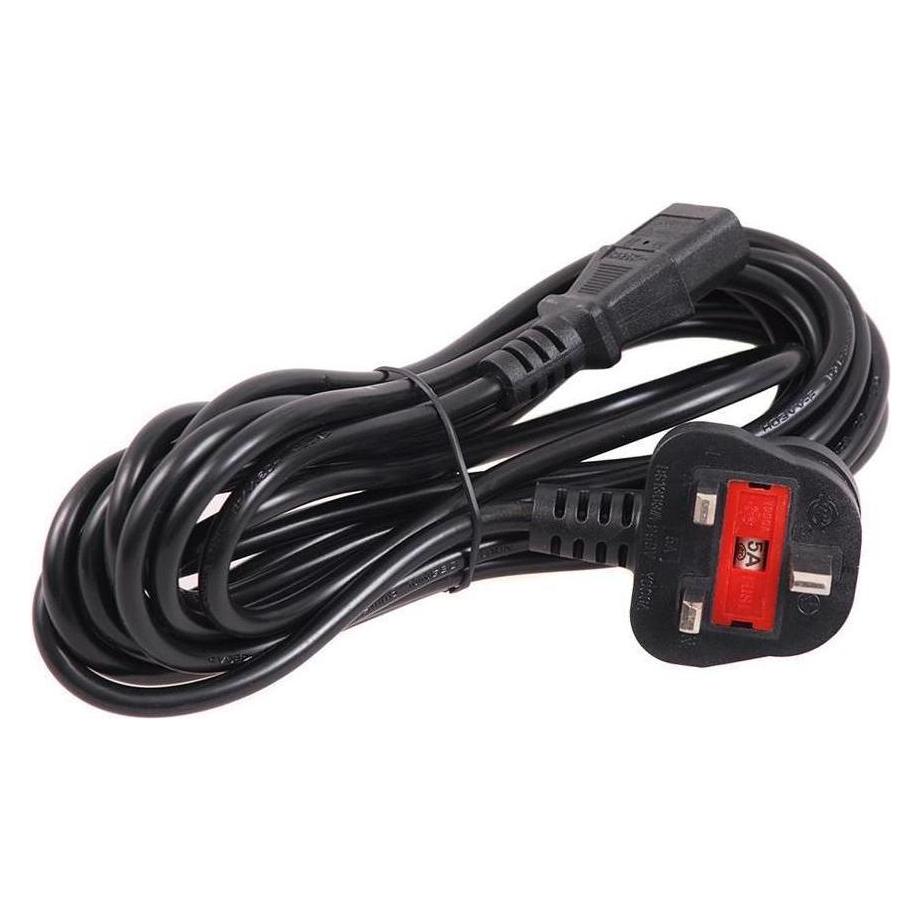 Maclean MCTV-806 - Maclean-Stromkabel, 3-polig, GB-Stecker, 1,5 m (1.50 m) (MCTV-806)