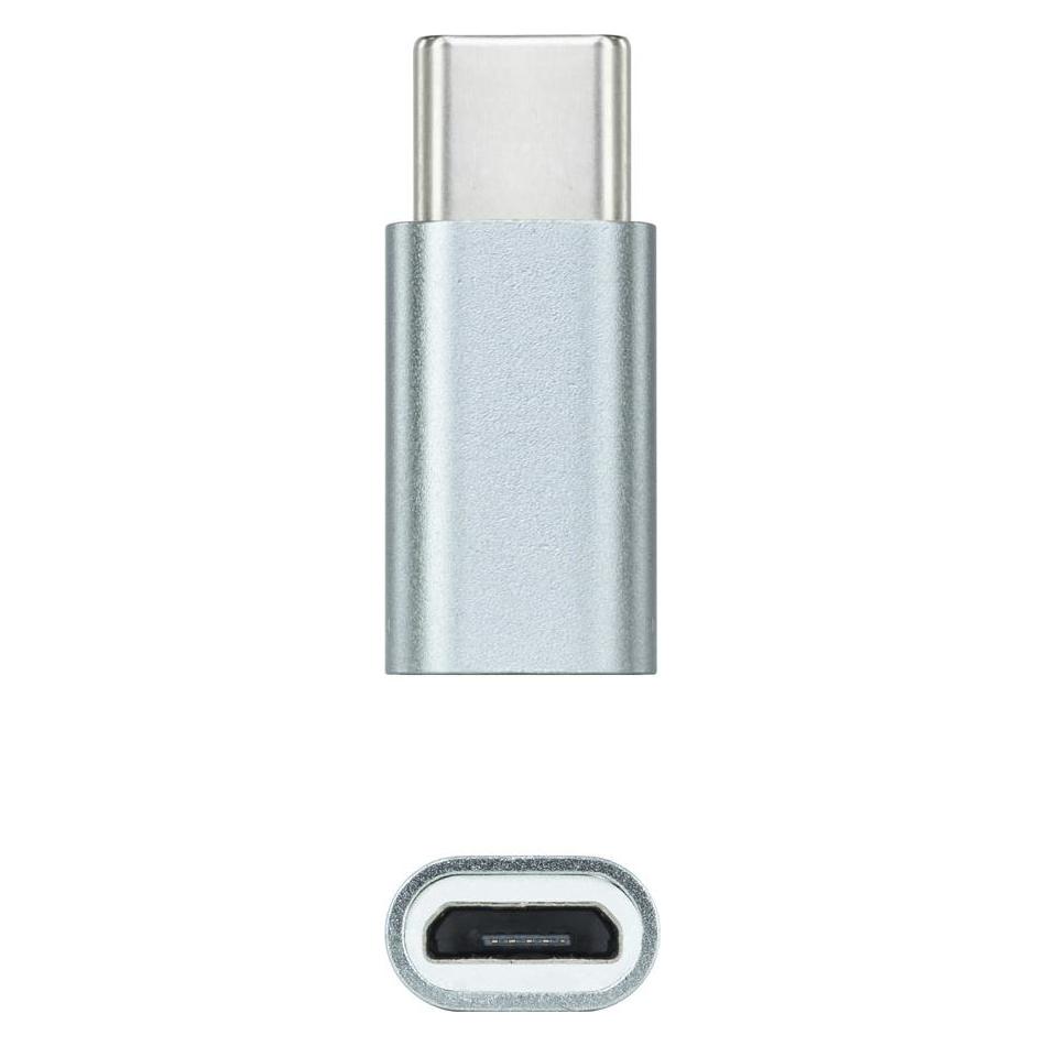 Tooq Technology Nanocable 10.02.0011 Kabeladapter USB C Micro USB Grau (10.02.0011)