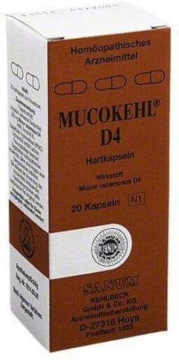 Sanum-Kehlbeck Mucokehl D4 20 Capsule