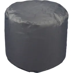 KINZLER Hocker rund, Outdoorfähig, Anthrazit