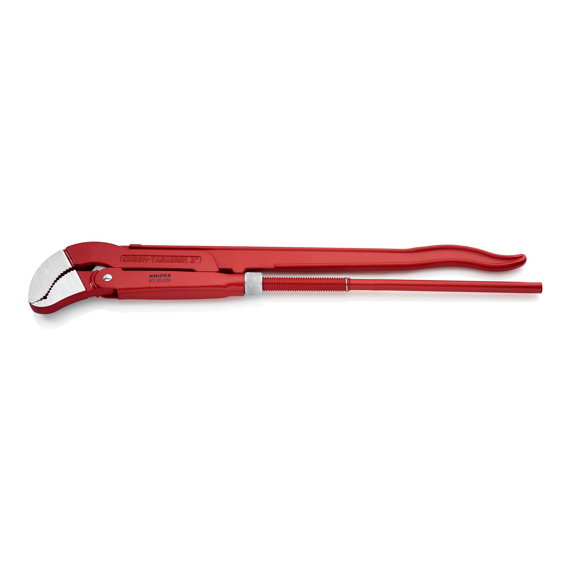 KNIPEX 83 30 030 Rohrzange S-Maul rot pulverbeschichtet 680 mm)
