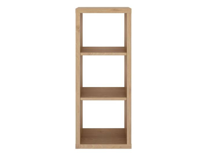 Demi bibliothéque H. 110 cm ELIO imitation châtaignier