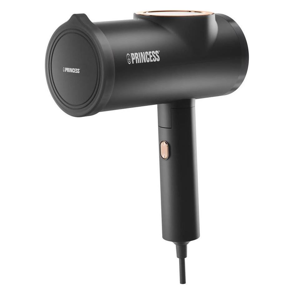 Princess 01.332890.01.001 Dampfglätter Schwarz, Silber 1300W (1300 W, 18 g/min) (01.332890.01.001)