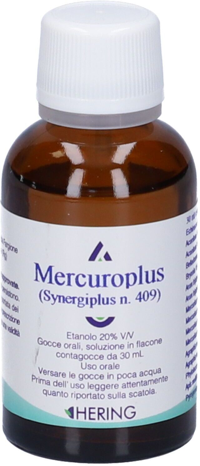 HERING Srl Mercuroplus - Synergiplus n.409 Gocce 30ml – Medicinale Omeopatico