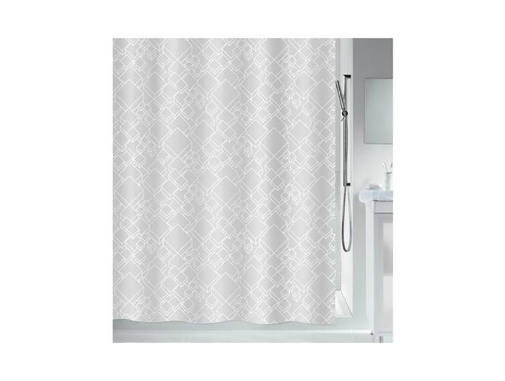 Spirella Peer Textilduschvorhang 180x200 cm Weiss