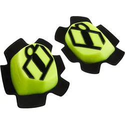 Icon Cloverleaf 2, Knieschleifer - Schwarz/Neon-Gelb