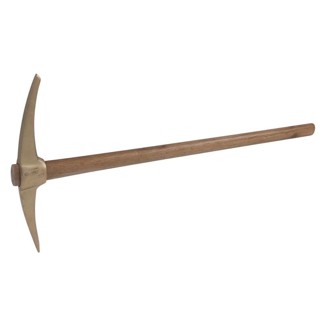 KS Tools BRONZEplus Kreuzhacke, Buche-Stiel, LxB 950x550 mm (963.9622)