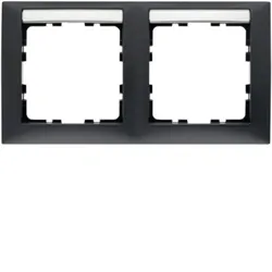 Berker Rahmen 2fach anth 10229969