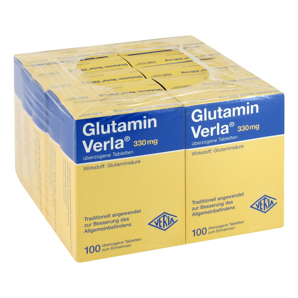 Verla-Pharm Arzneimittel GmbH & Co. KG Glutamin Verla überzogene Tabletten 00426012