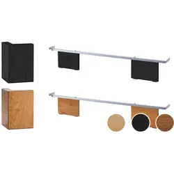 Hasena Oak-Line Füsse Cora 180 cm / Eiche natur, gebürstet, geölt