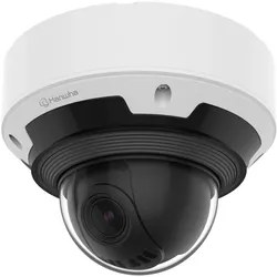 Hanwha 4MP AI IR Vandal Dome (2592 x 1520 Pixel), Netzwerkkamera, Weiss