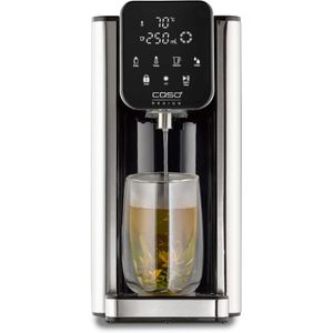 Caso Heißwasserspender HW 666 Inox UV einstellbar 40°C - 100°C, Durchlauferhitzer, 2600 Watt, mit UV-Desinfektion, 2,7 Liter