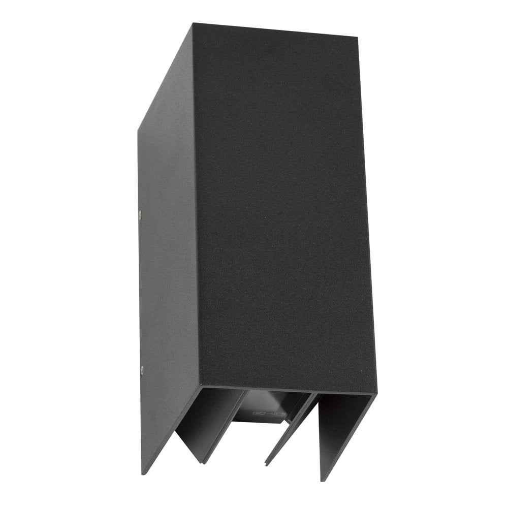 KS Verlichting Channel verstelbare up en downlight zwart aluminium