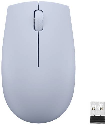 Lenovo 300 Wireless Compact Maus Kabellos Optisch Blau 3 Tasten 1000 dpi