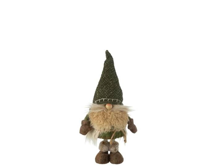 Lutin en textile multicouleur 26x16x60 cm