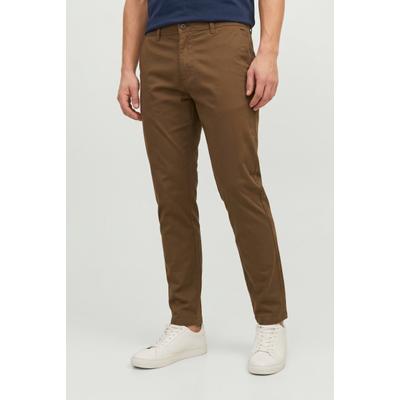 Jack & Jones "JJIMARCO mit Badge und hohem Tragekomfort" unifarben, modisch, slim fit, Baumwollmischung