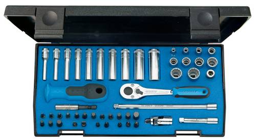 Gedore Steckschlüsselsatz metrisch 1/4" (6.3 mm) 49teilig 1815687