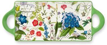 Certified International Greenhouse Rectangular Tray with Handles