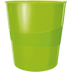 LEITZ Papierkorb WOW Duo Colour 15,0 l grün