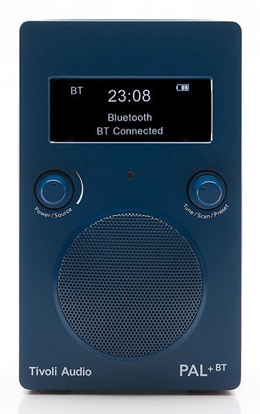 Tivoli Audio PAL+ BT DAB+ FM-Radio - Donkerblauw