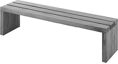 Duravit Bank Blue Moon  790855000000000 Einstiegshilfe, 1400 x 1400 mm, Echtholz