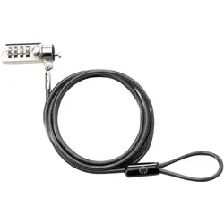 HP Combination Lock, Notebook Security, Schwarz