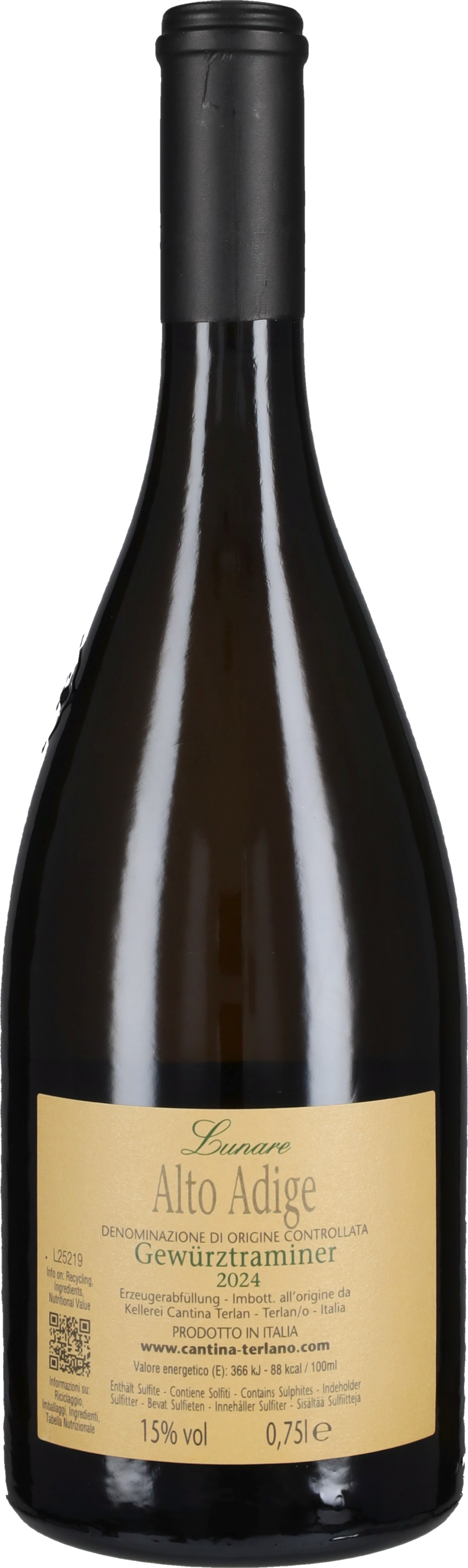 Gewurztraminer 'Lunare' Cantina Terlano 2024