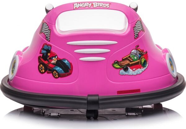 Elbil Angry Birds Bumper Bil, Lyserød