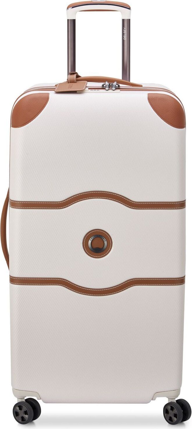 DELSEY PARIS Trolley Chatelet Air 2.0 Trunk 4 Double Rolls Trunk 80 Angora weiß