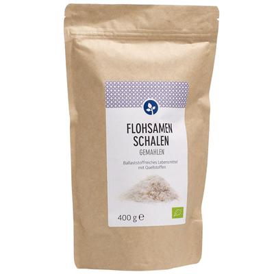 Flohsamenschalen gemahlen Bio Pulver 400 g