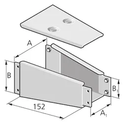 Pflitsch Reduzierstück flach RF100100 50 50