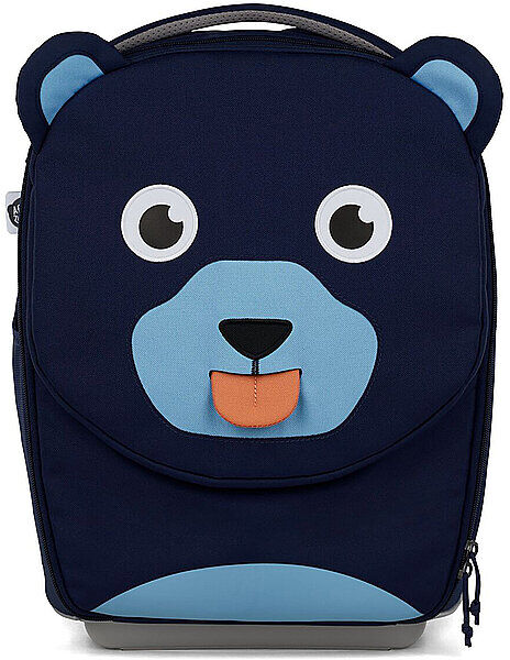 AFFENZAHN Kinderkoffer Bär blau EG