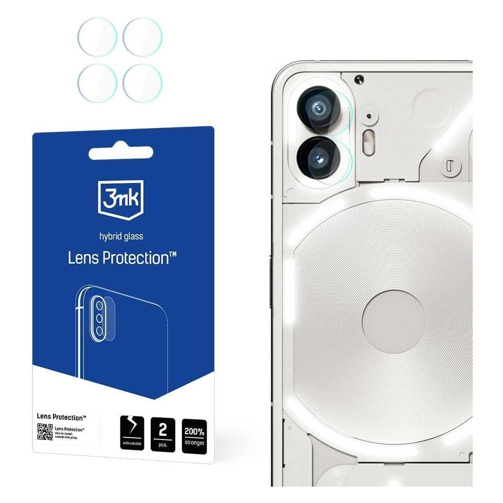 3MK Lens Protect Nothing Phone 2 Ochrona na obiektyw aparatu 4szt (4 Stk., Nothing Phone (2)) (1637320834)
