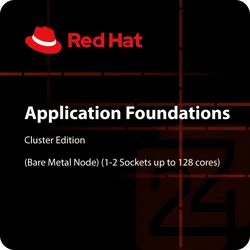 Red Hat Application Foundations, Cluster Edition (Bare Metal Node) (1-2 Sockets up to 128 cores)