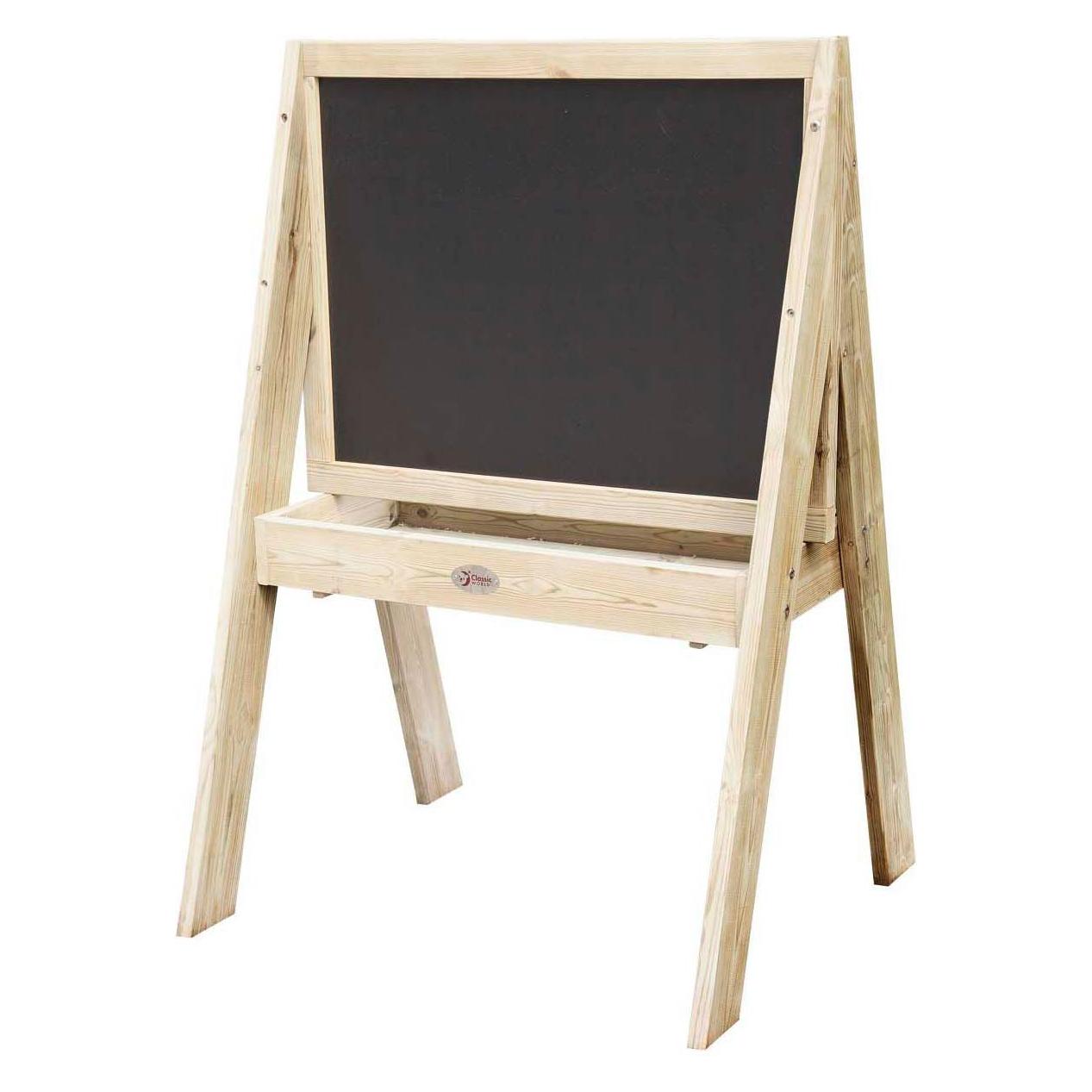 Classic World Pädagogische Kreidetafel aus Holz von EDU (CW70076)