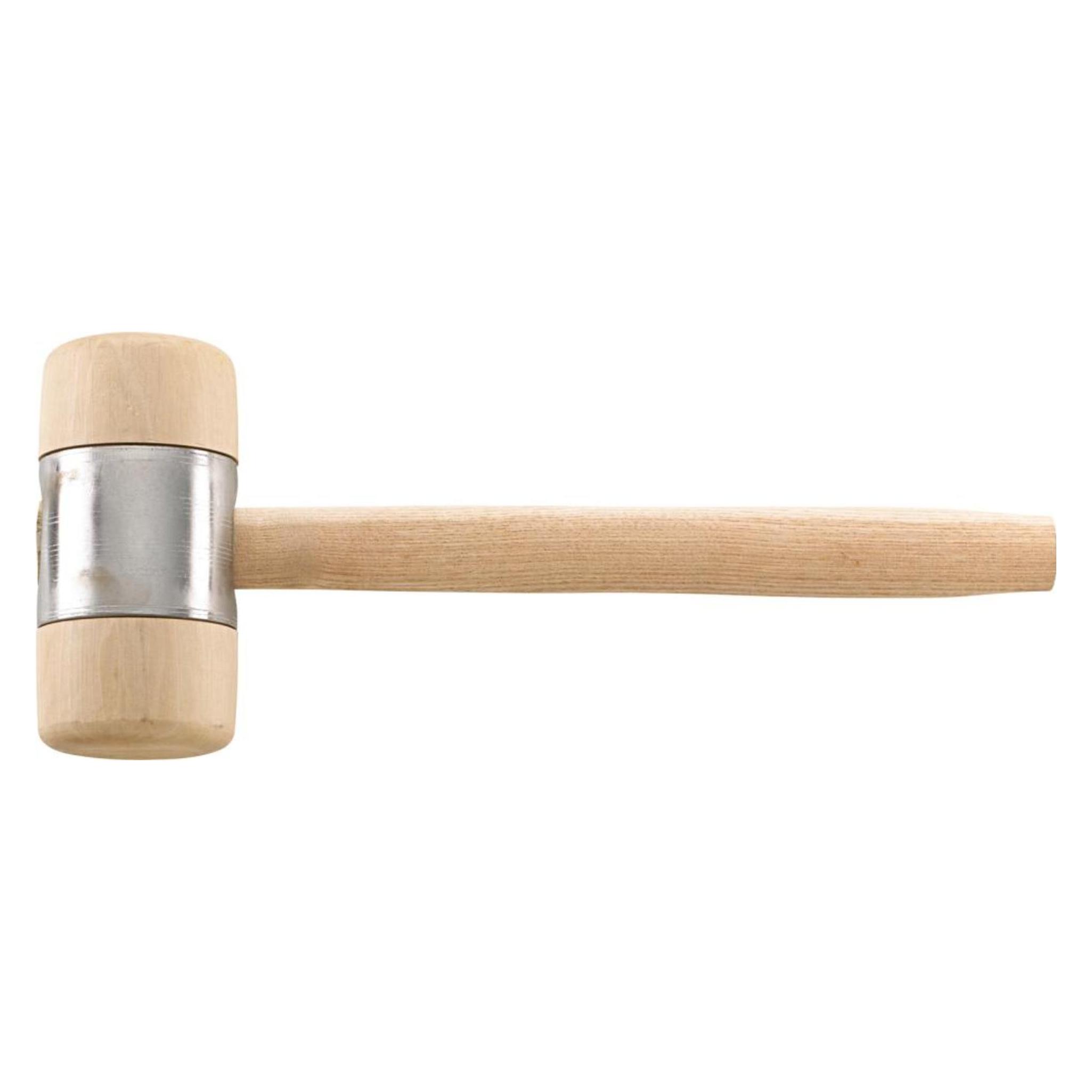 Magni Holzhammer DIN 7462B Kopf-D. 90x180mm mit Metallmantel FORTIS (4063726004833)