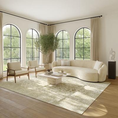 Nourison Azalea Vintage Wool Blend Indoor Rug