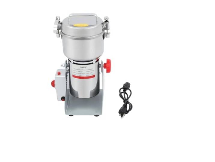 Mahlwerk, Elektrische Getreidemühle, 3600 W, kommerzielle Mühle, Pulver aus Edelstahl 304