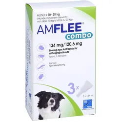 Amflee combo 134/120,6 mg Hunde 10-20 kg