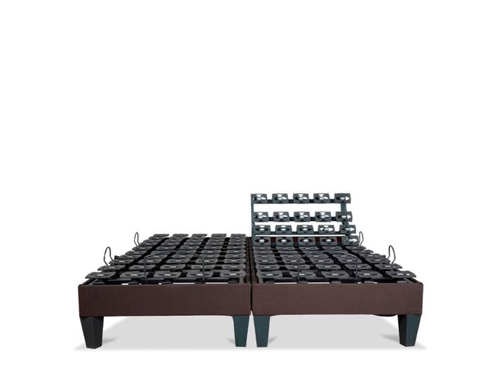 Jeu de 2 sommiers électrique plots 2x80x190
