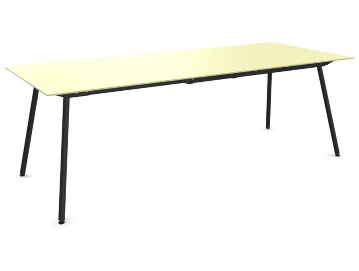 Ausziehtisch Locarno von Schaffner / Farbe: Rot / Grösse: 160 x 90 cm
