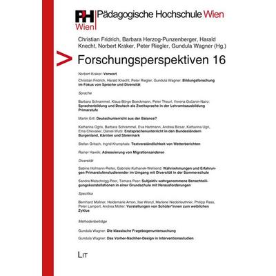 Forschungsperspektiven 16, Taschenbuch von , LIT, 978-3-643-51165-2