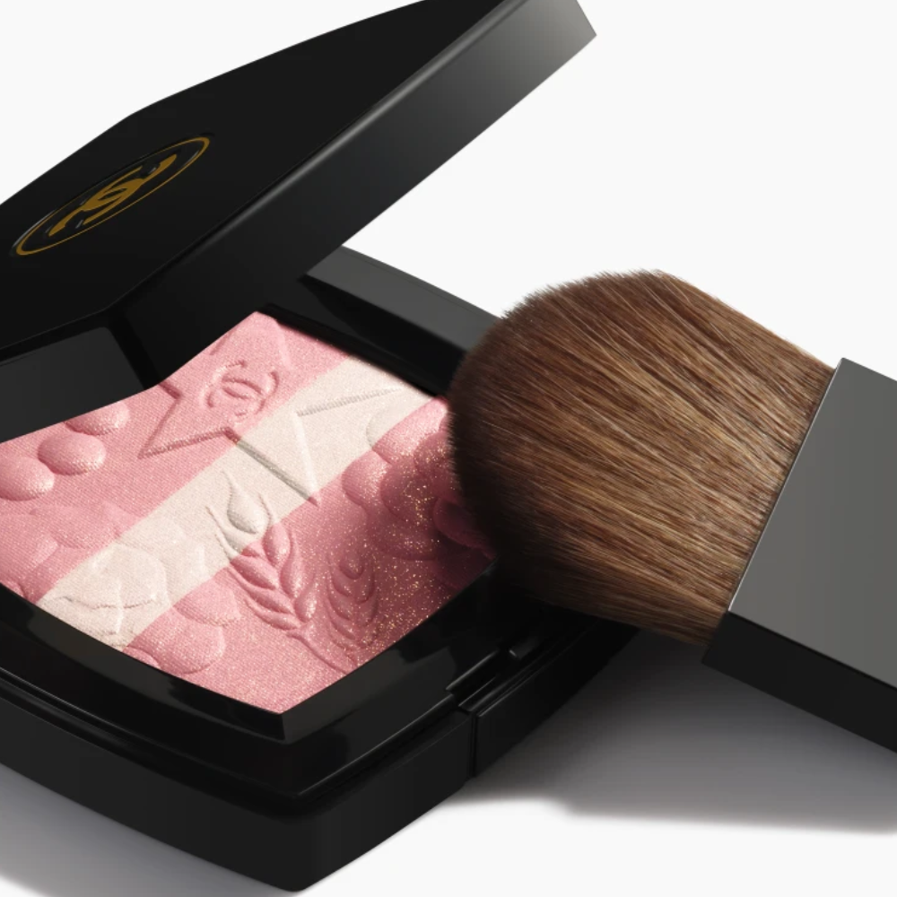 Chanel Les Signes de Double Powder Blush and Highlighter 14g 997 Rose Lumière