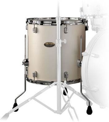 "Pearl 14""x14"" Decade Maple FT -WH White Satin Pearl"