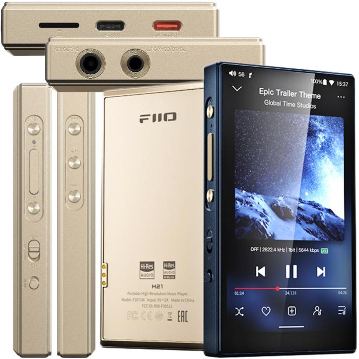 FiiO M21 - Titangold - Tragbarer Audioplayer