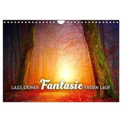 Lass Deiner Fantasie freien Lauf (Wandkalender 2026 DIN A4 quer), CALVENDO Monatskalender