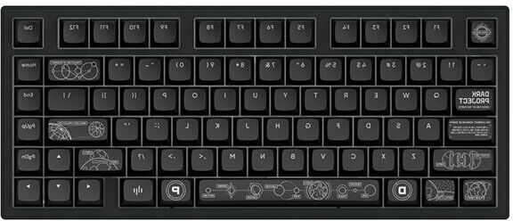 TECLADO GAMING DARKPROJECT NOVA 81 US BK