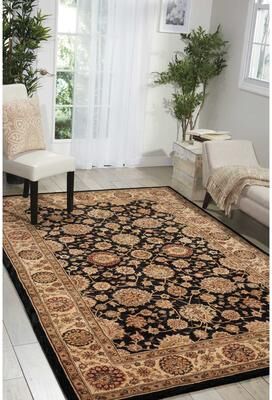 Nourison Hand-tufted Persian Floral Traditional Area Rug